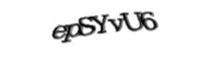 Security check image, please type the characters shown